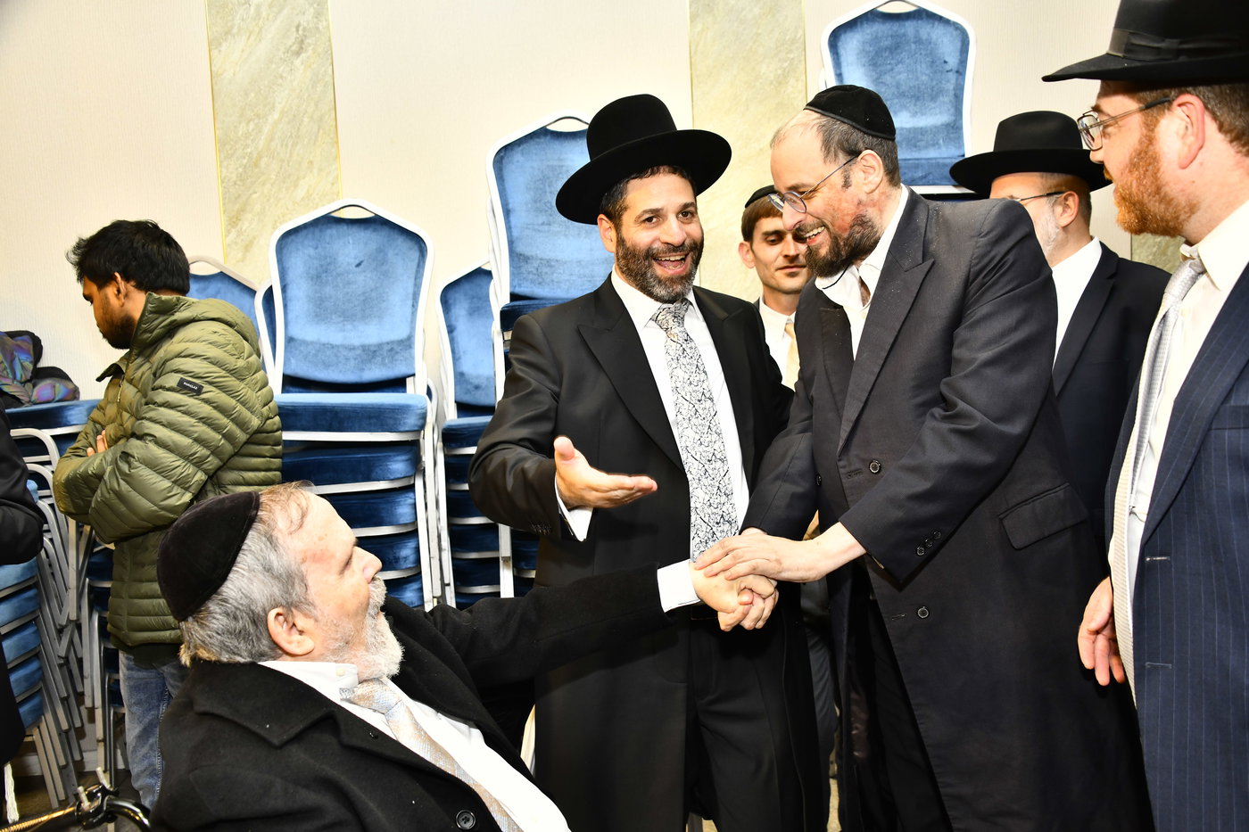 שמחת נישואי בתו של מנחם שפירא