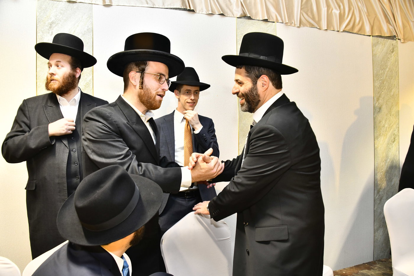 שמחת נישואי בתו של מנחם שפירא