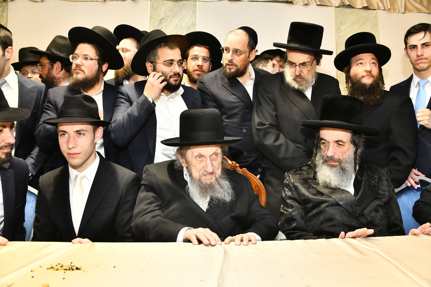 שמחת נישואי בתו של מנחם שפירא