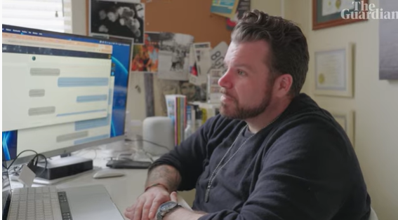 ג'סטין הריסון, מייסד You, Only Virtual (YOV) חברה ליצירת בוטים מאנשים שנפטרו