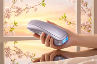 הסרת שיער ללא כאב בטכנולוגיית קירור ספיר עד 5.1- מעלות