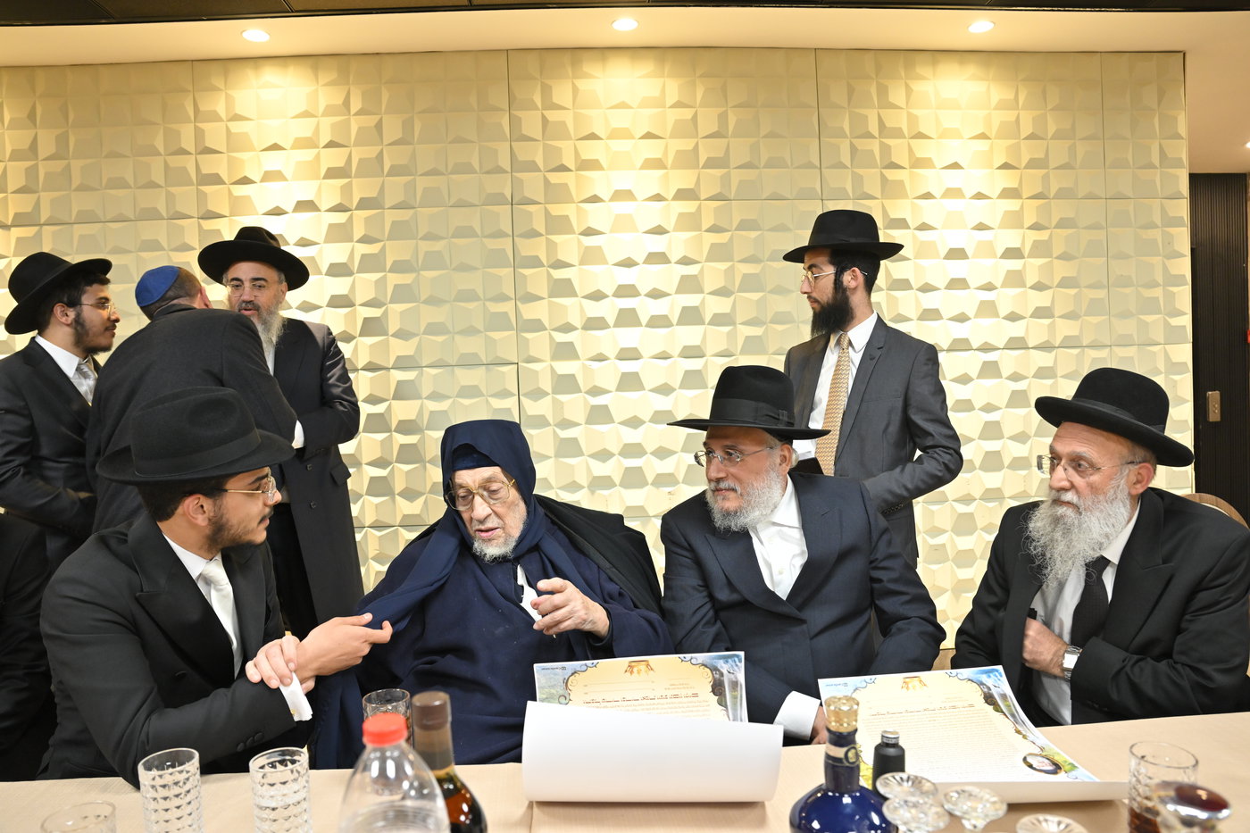 שמחת נישואי בן האדמו"ר רבי אברהם מסעוד יהודיוף