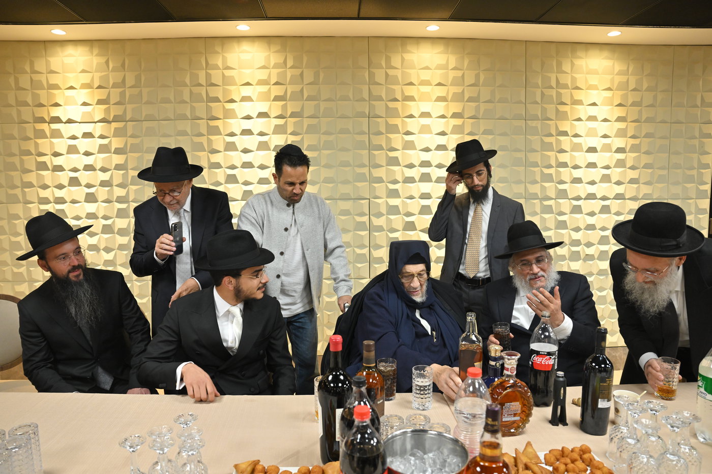 שמחת נישואי בן האדמו"ר רבי אברהם מסעוד יהודיוף