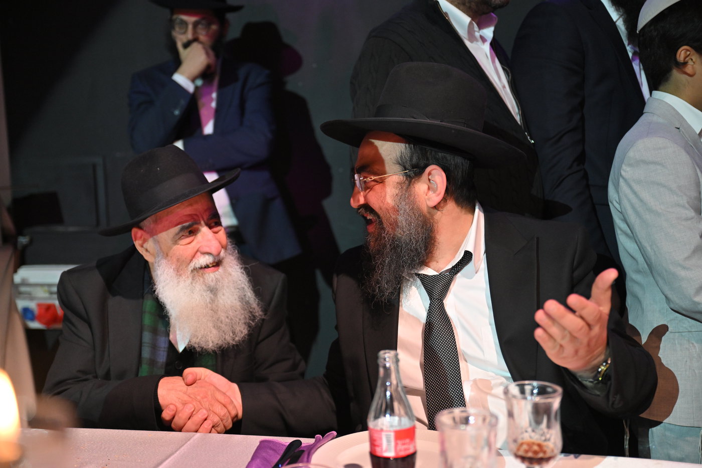 שמחת נישואי בן האדמו"ר רבי אברהם מסעוד יהודיוף