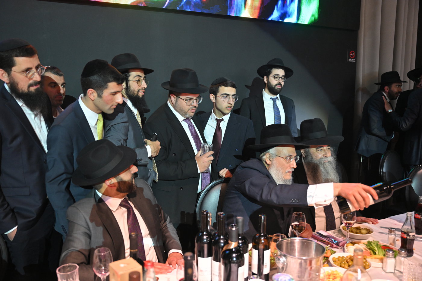 שמחת נישואי בן האדמו"ר רבי אברהם מסעוד יהודיוף