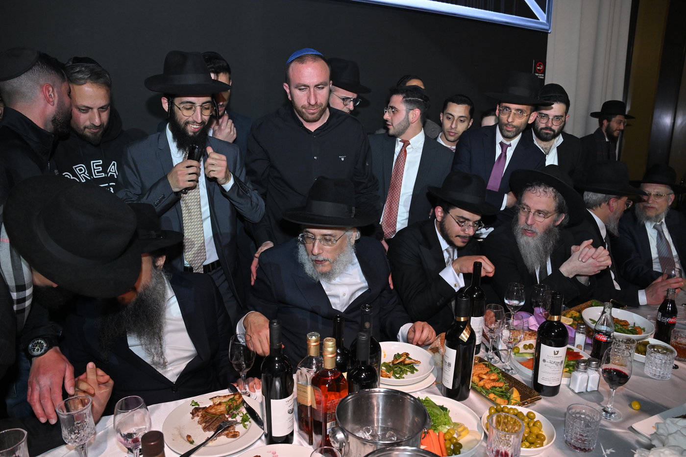 שמחת נישואי בן האדמו"ר רבי אברהם מסעוד יהודיוף