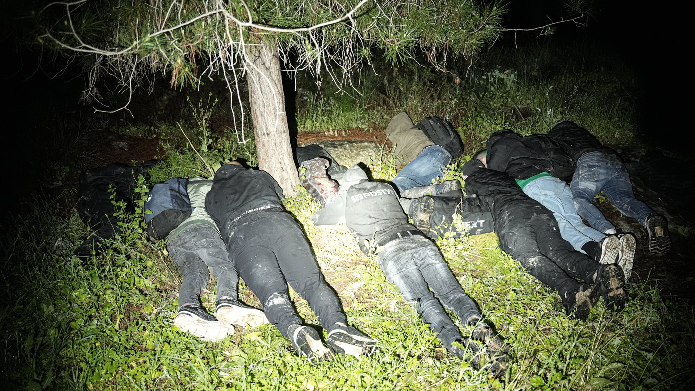 השב"חים לאחר שנתפסו