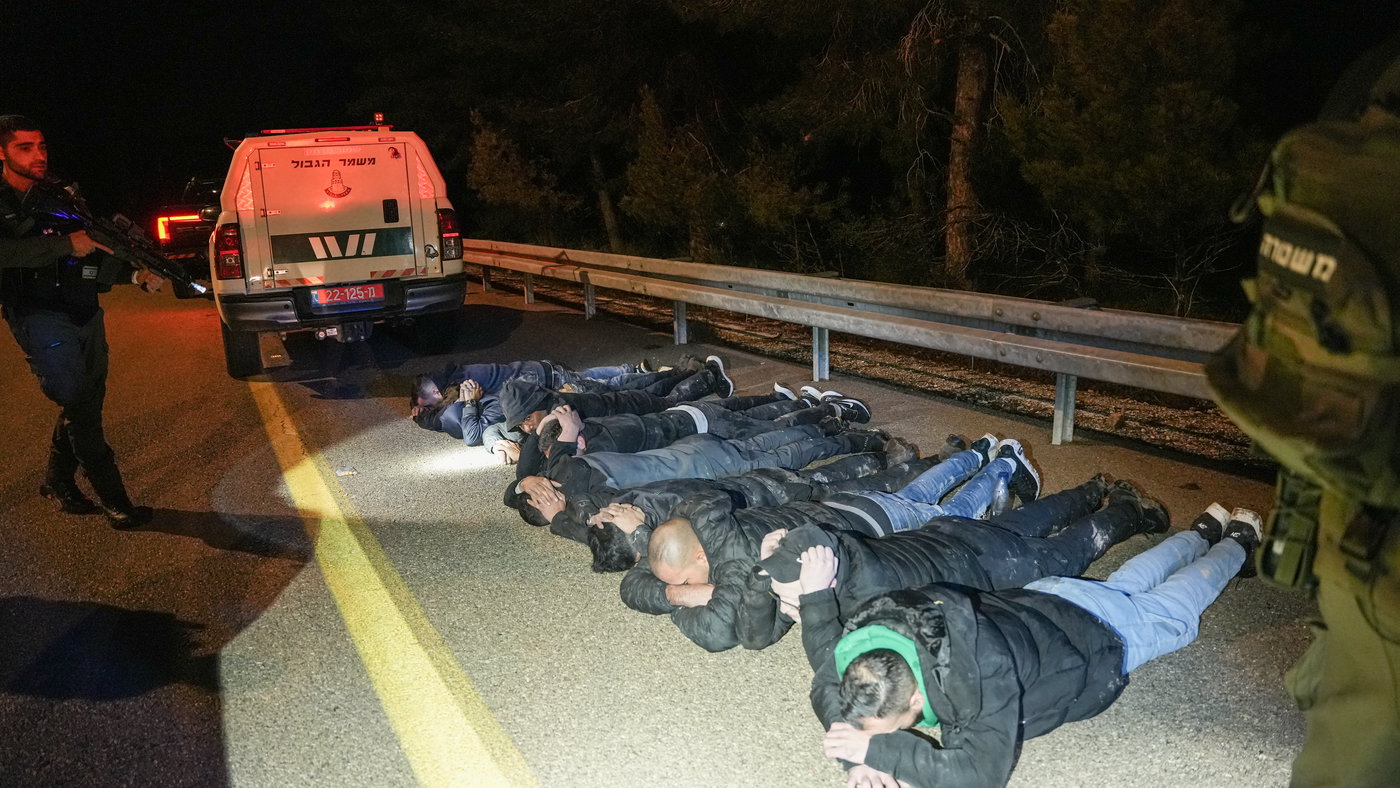 השב"חים לאחר שנתפסו