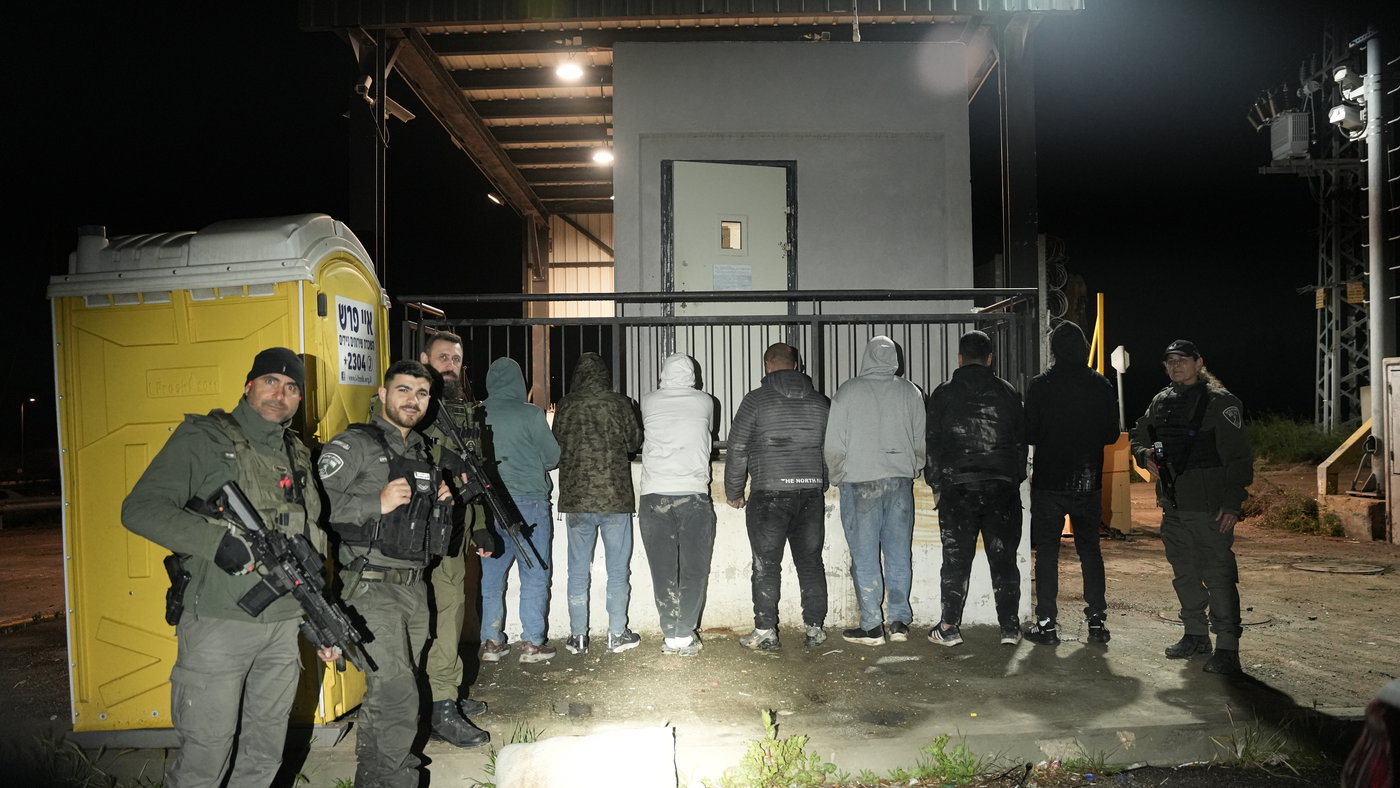 השב"חים לאחר שנתפסו