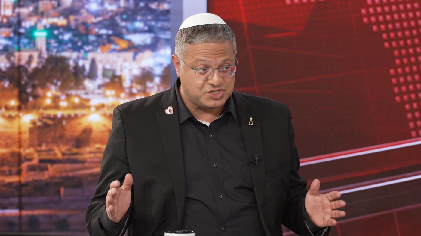 השר איתמר בן גביר בריאיון באולפן 'כיכר השבת'