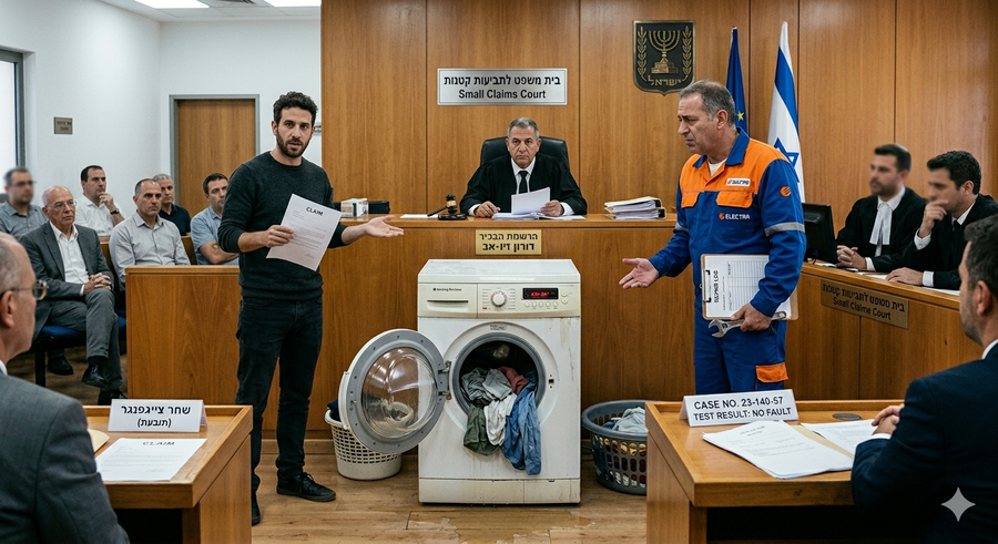 החברה תפצה את הלקוחה על מכונה בלי סחיטה
