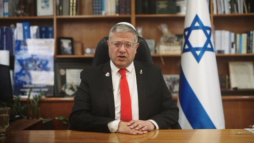 בן גביר בפנייה נרגשת