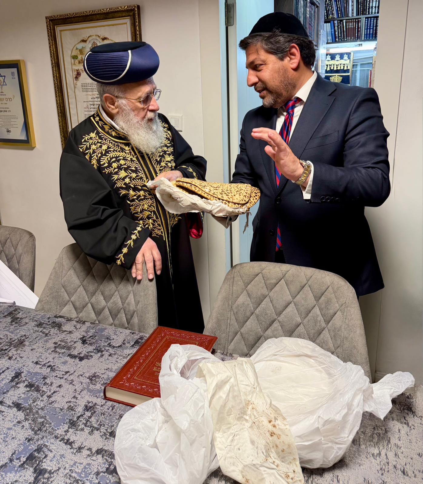 מצות לראשון לציון