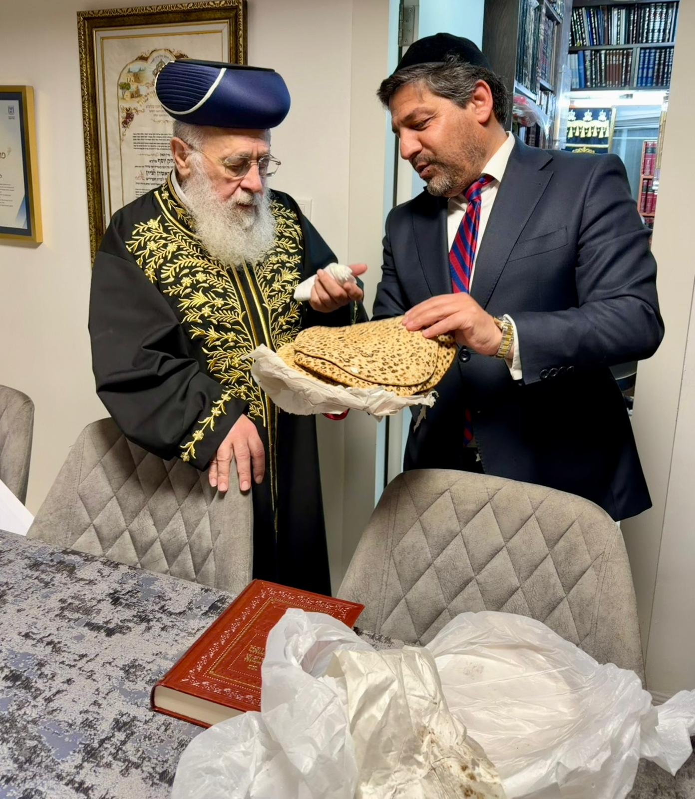 מצות לראשון לציון