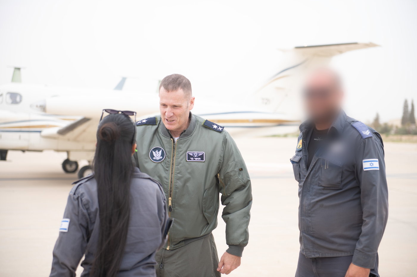 מפקד חיל האוויר, אלוף תומר בר בשיח מפקדים טרם פתיחת מבצע "שאגת הארי"