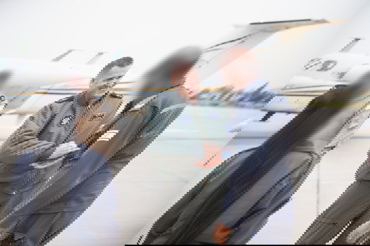 מפקד חיל האוויר, אלוף תומר בר בשיח מפקדים טרם פתיחת מבצע "שאגת הארי"