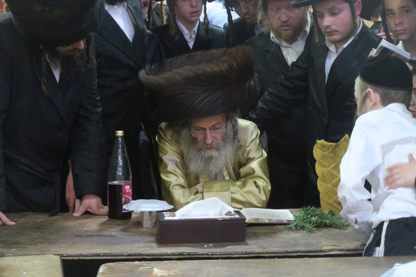 הרה"צ רבי אלימלך בידרמן שבת באלעד