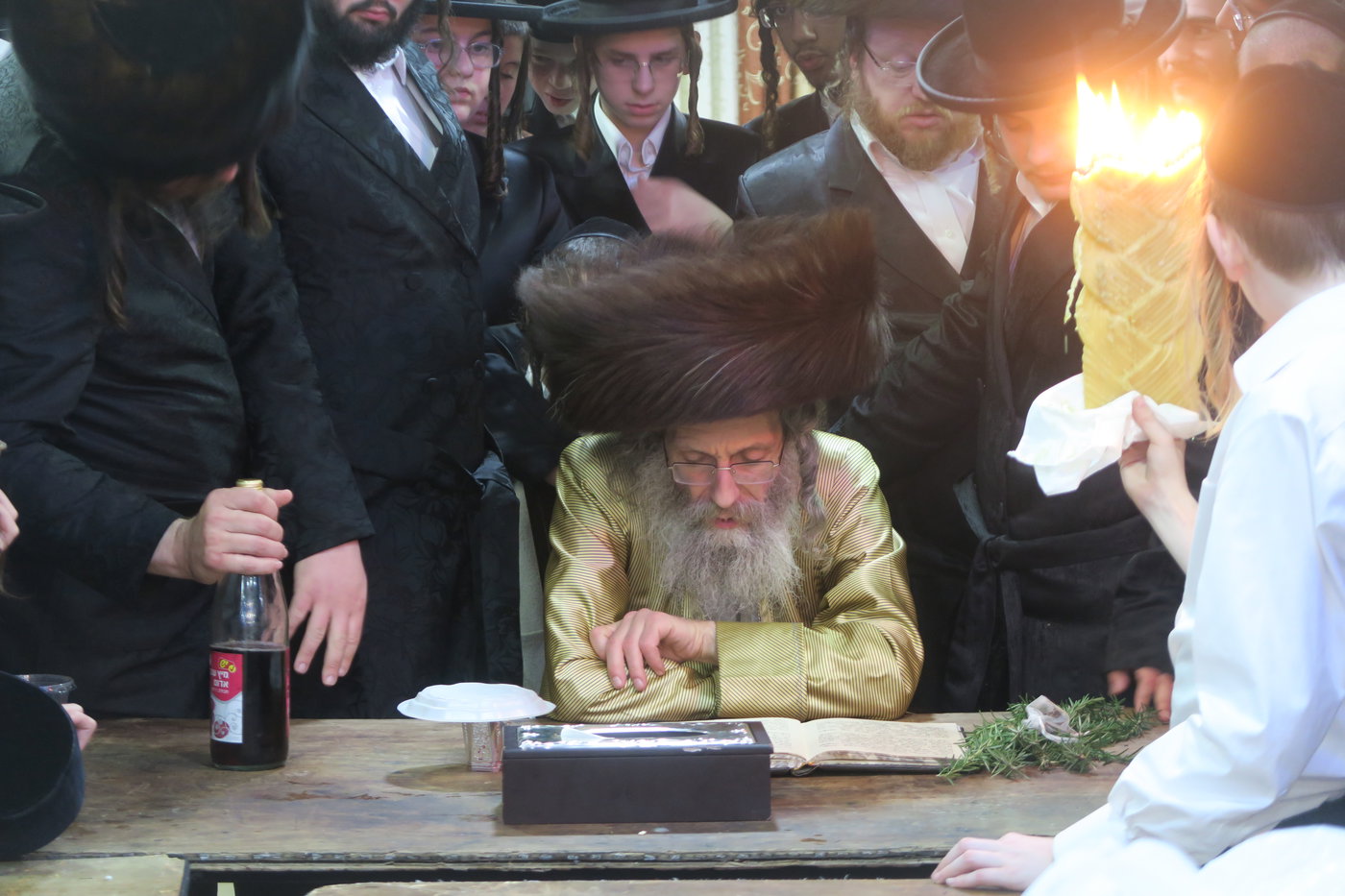 הרה"צ רבי אלימלך בידרמן שבת באלעד