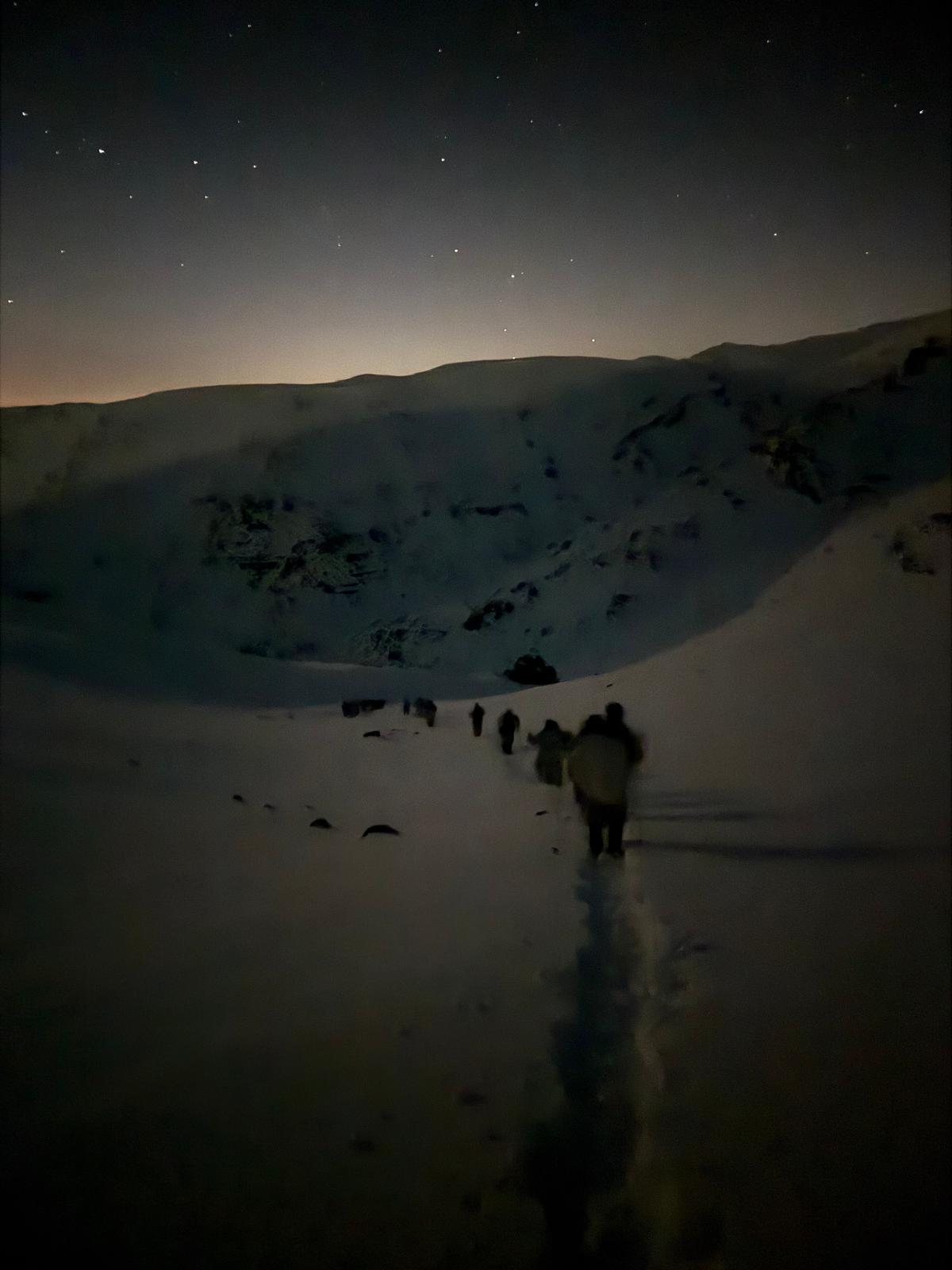 כוחות יחידת האלפיניסטים בפעילות חוצה גבול מהחרמון הסורי לדרום לבנון