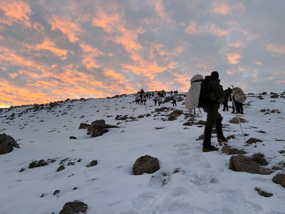 כוחות יחידת האלפיניסטים בפעילות חוצה גבול מהחרמון הסורי לדרום לבנון