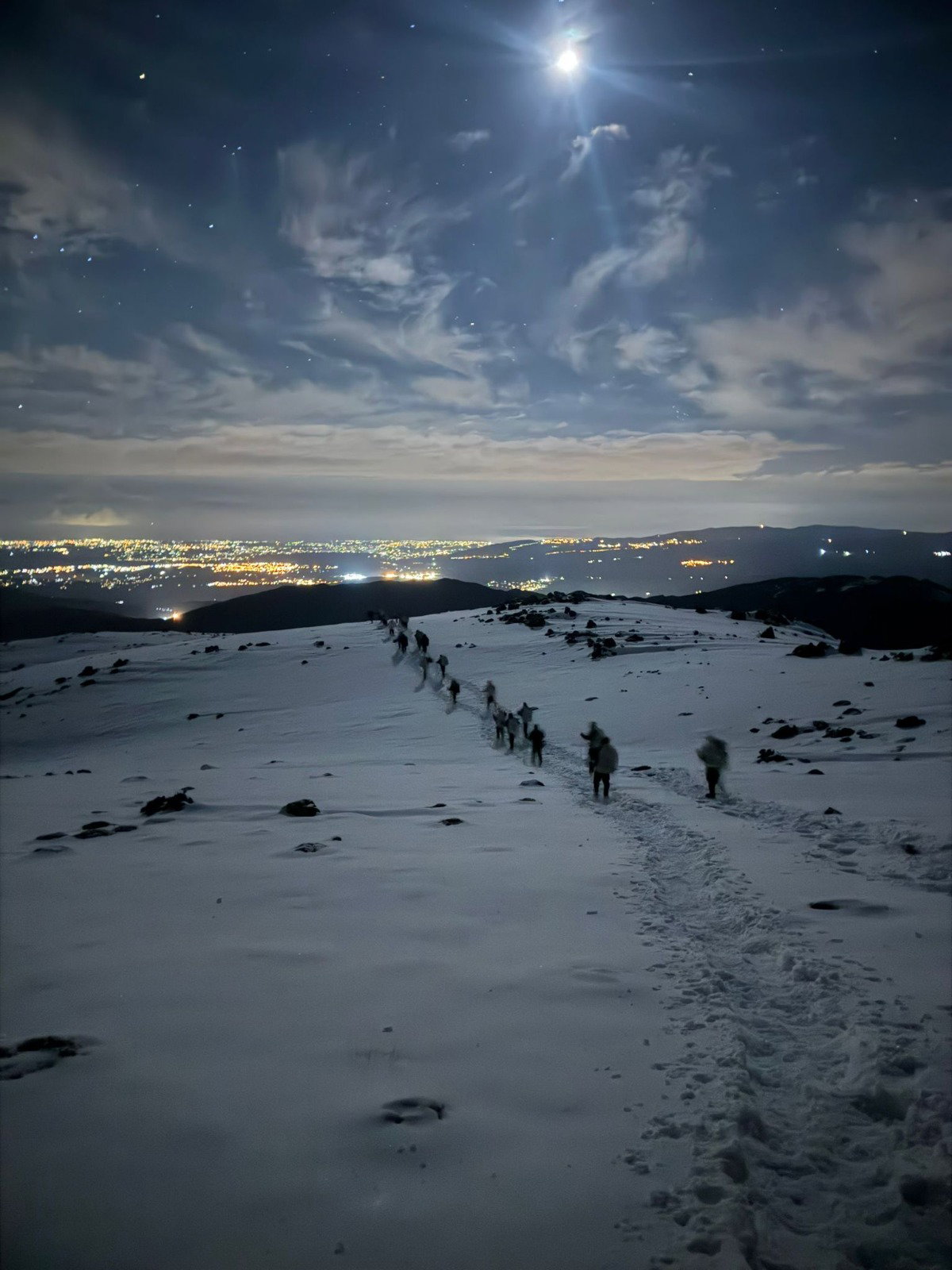 כוחות יחידת האלפיניסטים בפעילות חוצה גבול מהחרמון הסורי לדרום לבנון