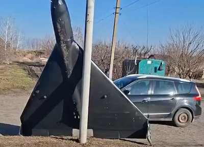 תיעוד מפחיד: גודלו המפלצתי של כטב"ם תקיפה איראני נחשף