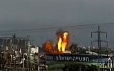 תיעוד דרמטי: רגע הפגיעה בבתי הזיקוק בחיפה | "לא נפגעו מתקני ייצור"