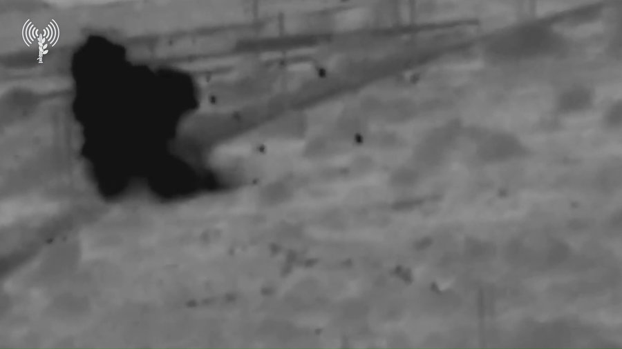 תיעוד מחיסול חוליית המחבלים והשמדת מפקדה של ארגון הטרור חיזבאללה