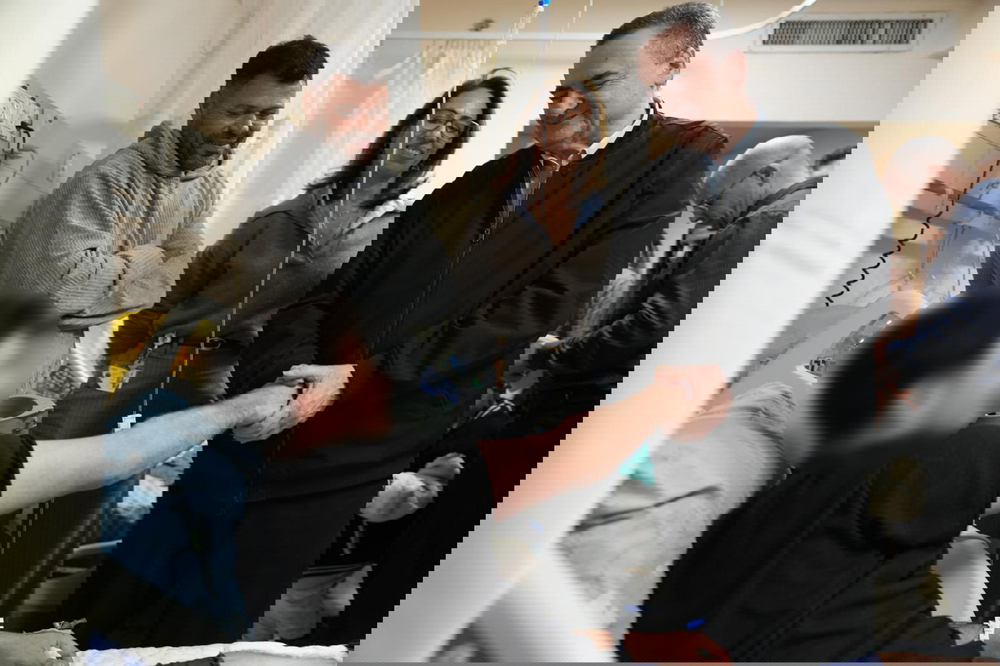 שר הביטחון ישראל כ"ץ בביקור אצל לוחמי צה"ל בבילינסון