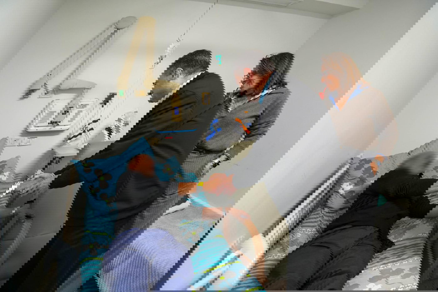 שר הביטחון ישראל כ"ץ בביקור אצל לוחמי צה"ל בבילינסון