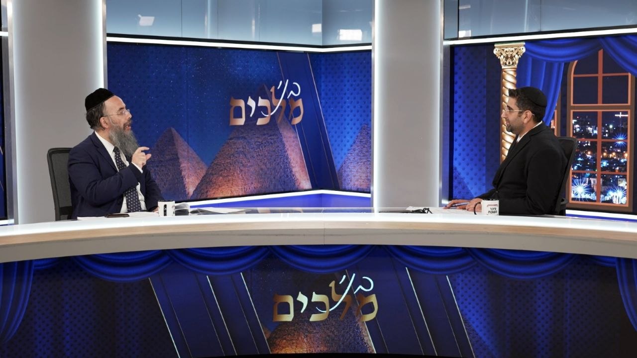 יוסי עבדו עם הרב יוסף חיים אוהב ציון