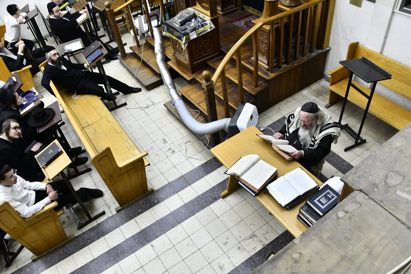 המקובל רבי יעקב עדס בשיחתו בכולל חזון איש