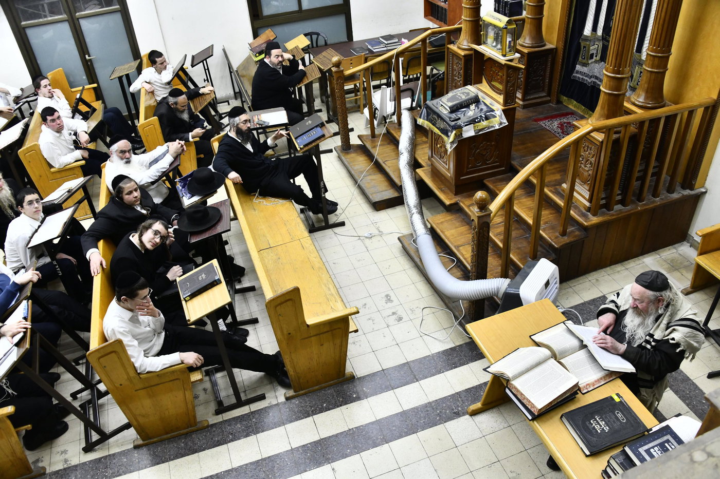 המקובל רבי יעקב עדס בשיחתו בכולל חזון איש