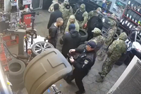 המגיסים האוקראינים במוסך