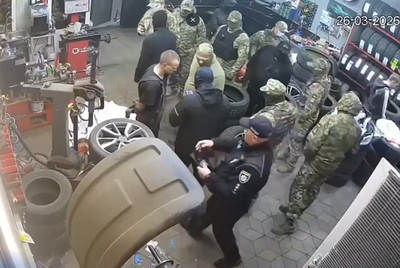 המגיסים האוקראינים במוסך