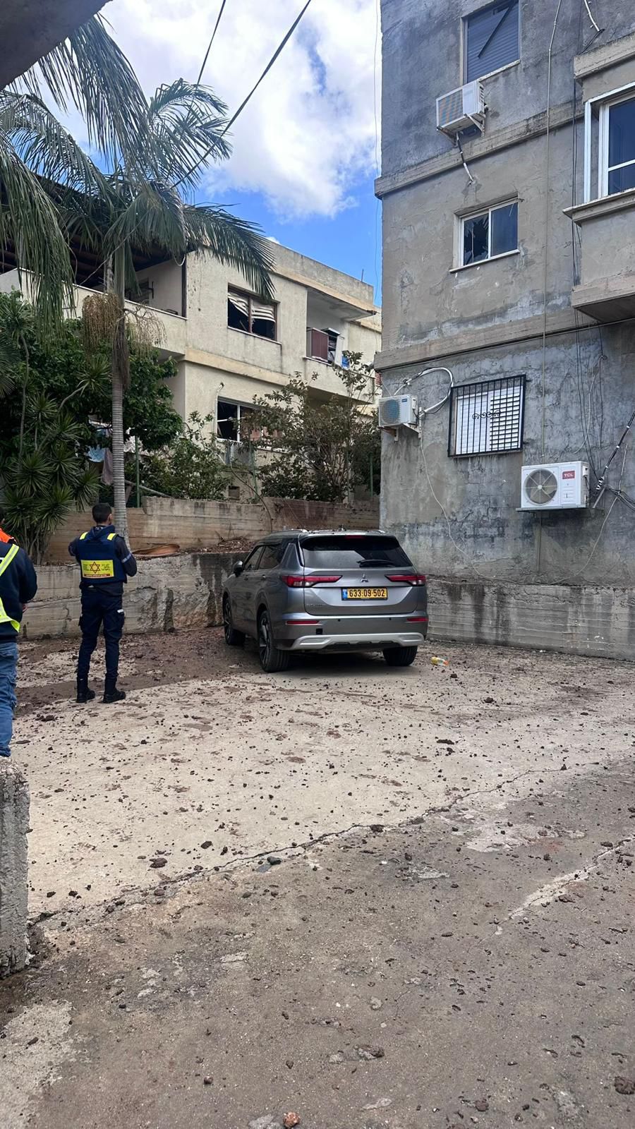 זירת נפילה בצפון