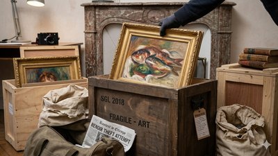 שוד הרנואר, אילוסטרציה