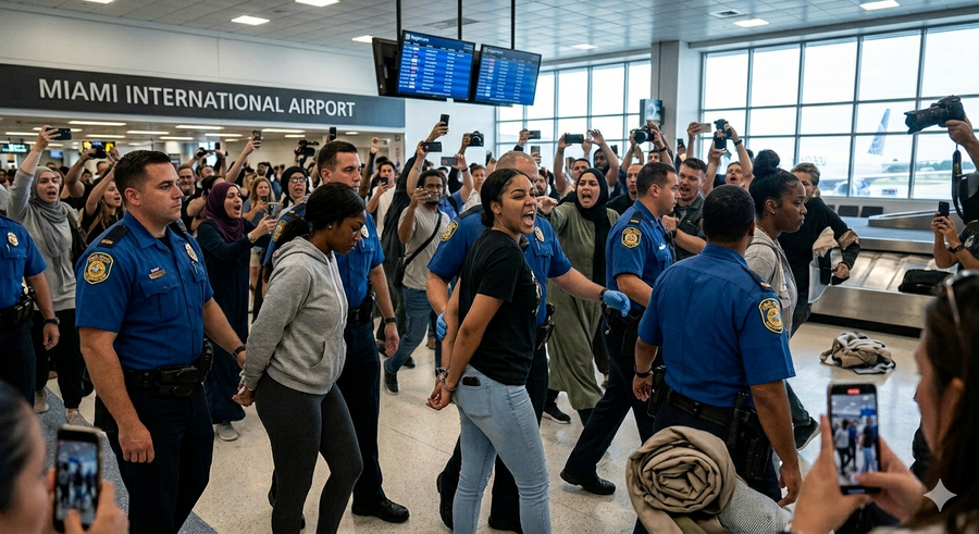 חריג: 3 נשים הוצאו בכוח אחרי שפרצו למטוס; זה מה שסירבו לעשות