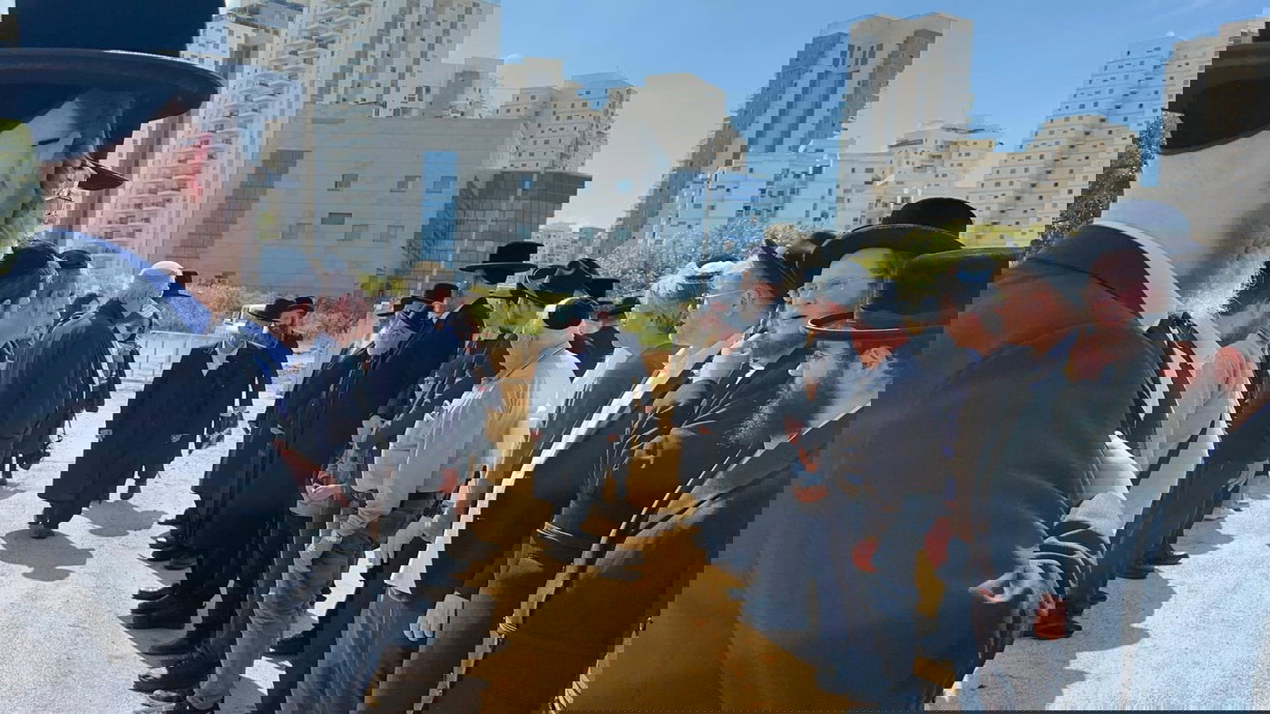 הלוויית הרב משולם מנחם לרר ז"ל