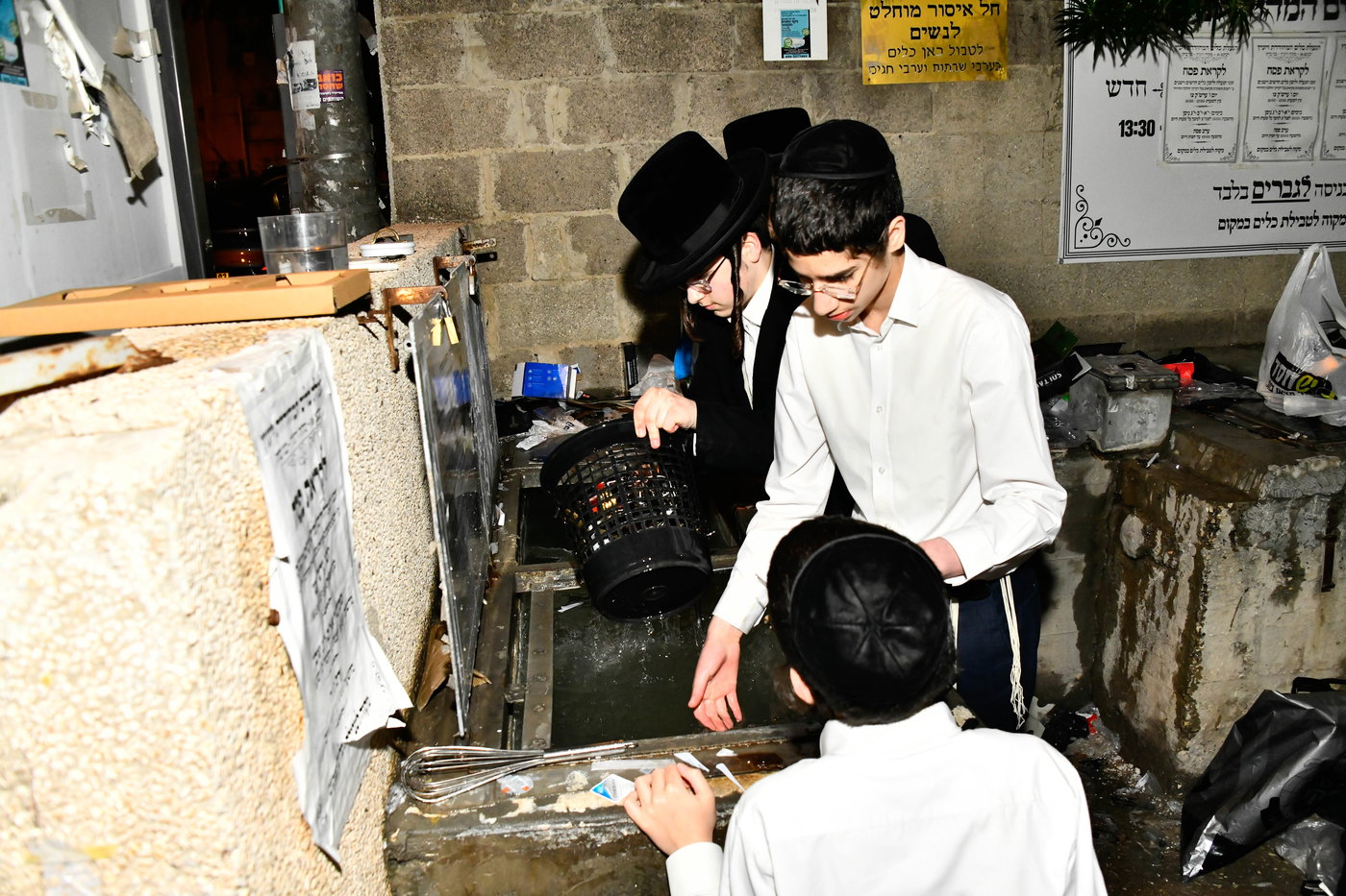 אווירת ערב חג הפסח בבני ברק