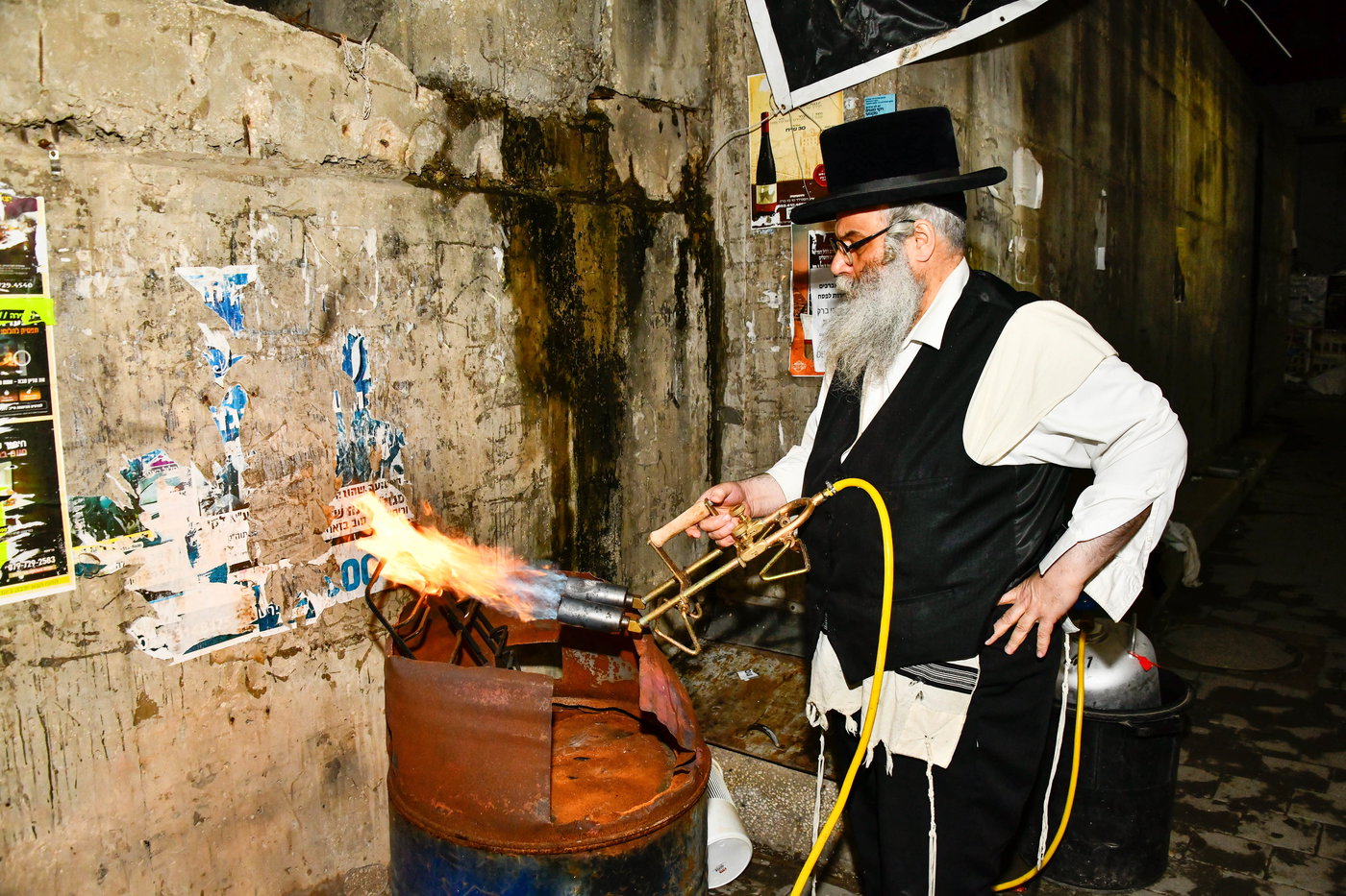 אווירת ערב חג הפסח בבני ברק