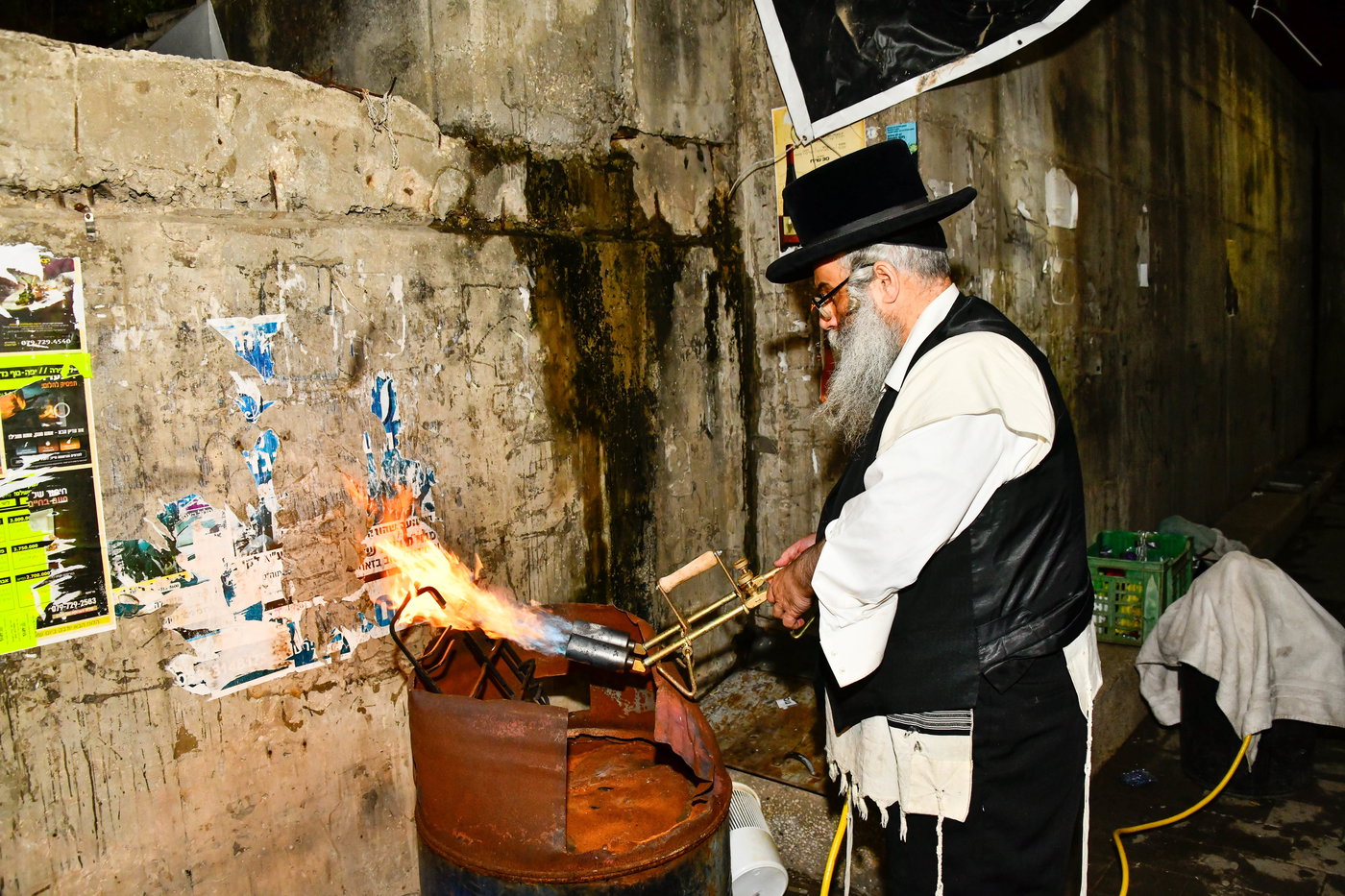 אווירת ערב חג הפסח בבני ברק