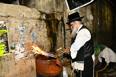 אווירת ערב חג הפסח בבני ברק