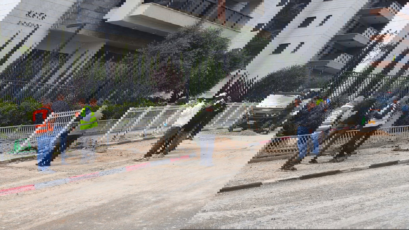 זירת נפילה בפתח תקווה