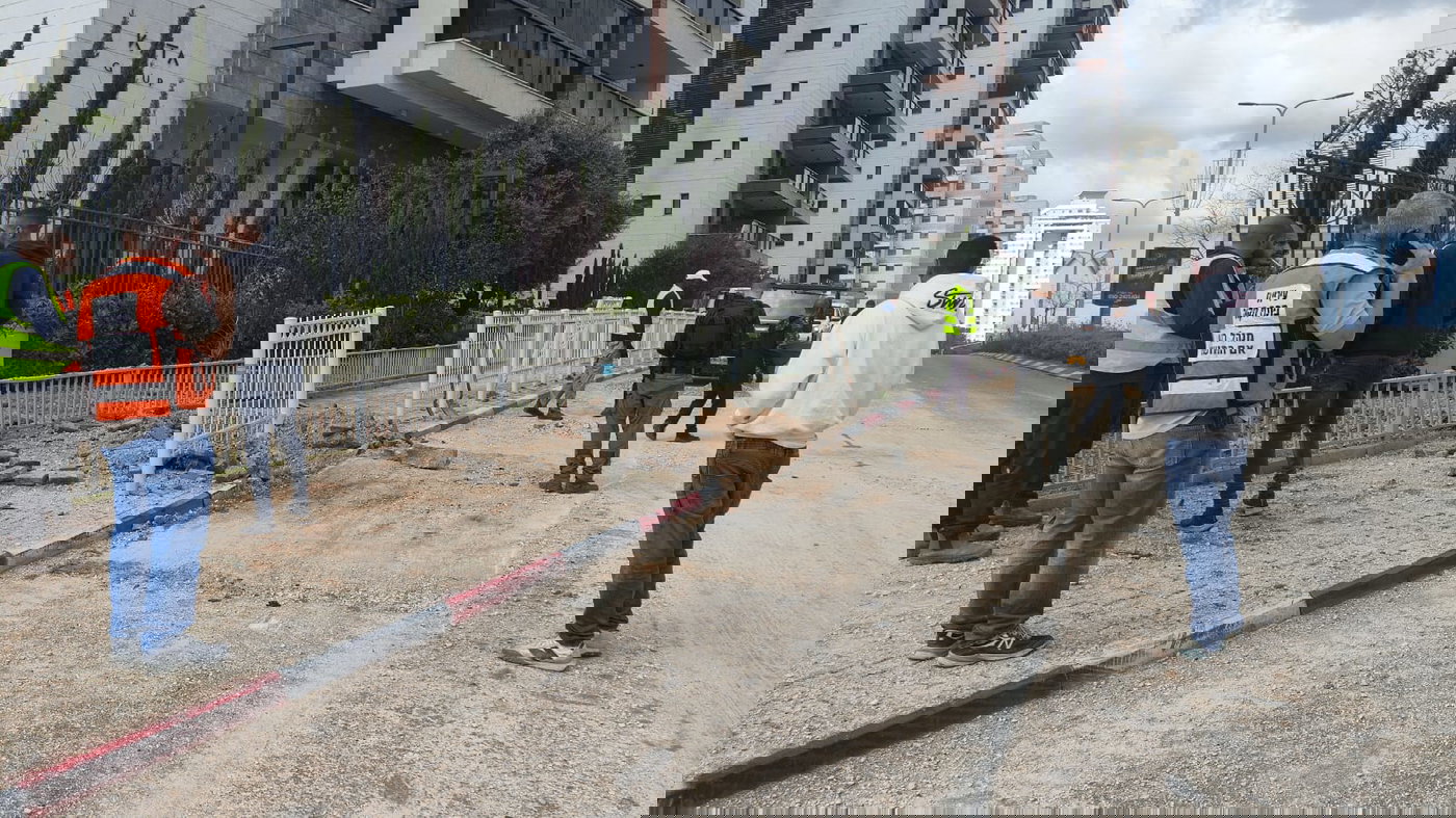 זירת נפילה בפתח תקווה