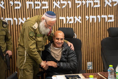 ה'גוי' של מכירת החמץ בצה"ל - סגן אלוף שנפצע קשה בעזה | כך זה נראה 