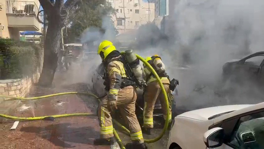 הזירה ברחוב הרצל בפתח תקווה