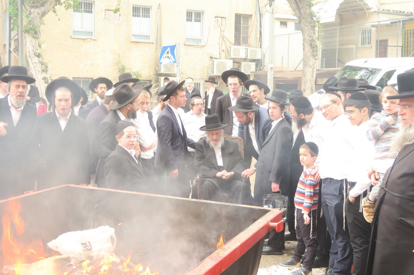 הגרב"ד פוברסקי בשריפת חמץ