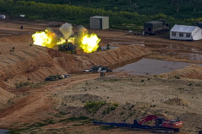יחידית ארטילריה של צה"ל סמוך לגבול עם לבנון, אילוסטרציה