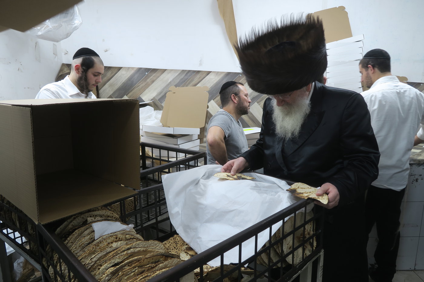 הגרש"א שטרן באפיית מצות